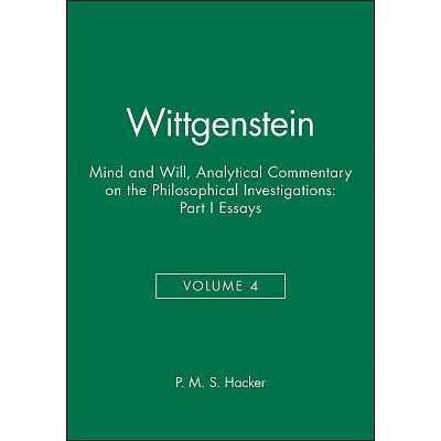 Insight and Illusion: Themes in the Philosophy of Wittgenstein by P. M. S. outlets Hacker