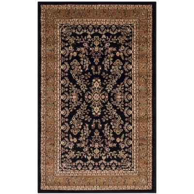 Lyndhurst Sarouk LNH331 Power Loomed Rugs - Safavieh