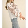Women's Nicole Embroidered Top - &merci - 2 of 4