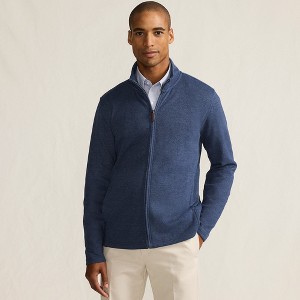 Lands' End Men's Bedford Rib Full Zip - 1 of 4