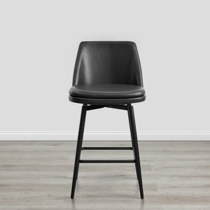 Spruce&Spring Counter Height Swivel Barstool Set - 1 of 1