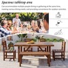 YOOCOZZ Patio Table and Chair Set Crafted With High-quality Acacia Wood - 4 of 4