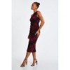 Quiz Women's Mesh Floral One Shoulder Maxi Dress - 3 of 4