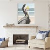 Stupell Industries Pelican Portrait on Beach Canvas Wall Art - 2 of 4