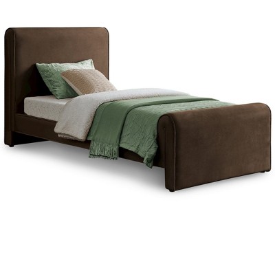 Meridian Furniture,Sloan Velvet Bed