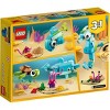 LEGO Creator 3 in 1 Dolphin & Turtle Sea Animals Toy Set 31128 - image 4 of 4