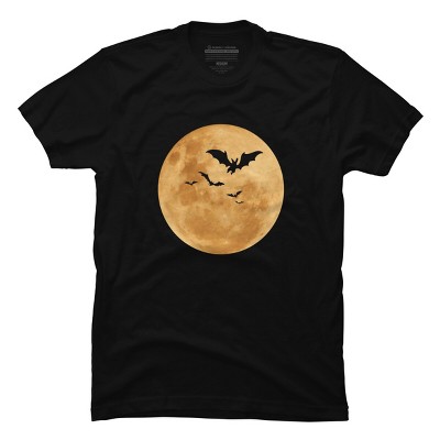 Men's Design By Humans Halloween - Moon By MonkeyStore T-Shirt