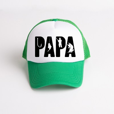 Simply Sage Market Papa Fishing Adult Foam Trucker Hat
