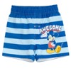 Disney Mickey Mouse Surfboard UPF 50+ Rash Guard shirt & Swim Trunks Outfit Set Toddler - image 3 of 4