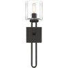 Possini Euro Design Possini Euro Katrina 17 1/2" High Black Wall Sconce Set of 2 - 4 of 4