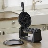 BLACK+DECKER Flip Waffle Maker, WM1404S, 7" Round Belgian Waffles, Ready Light Indicator - 2 of 4