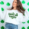 Simply Sage Market S.W.Smiley Happy Go Lucky Smiley Face Sweatshirt - 2 of 4