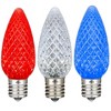 Novelty Lights C9 LED Faceted Christmas Replacement Bulbs Dimmable - 4 of 4