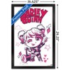Trends International DC Comics Batman: Gotham Inked - Harley Quinn Framed Wall Poster Prints - 3 of 4