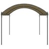 vidaXL Gazebo 13.1'x9.8'x8.5' Taupe 0.6 oz/ftÂ² - 3 of 4