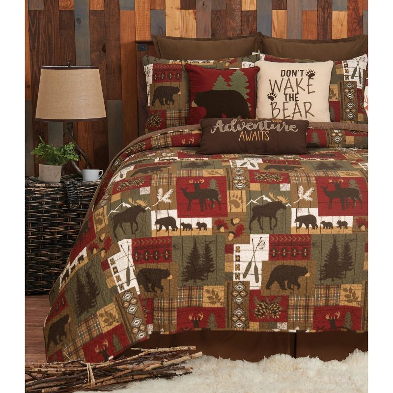 C&F Home Timber Trails Rustic Lodge Cotton Quilt Set  - Reversible and Machine Washable, 2 of 7