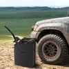 NAYSAYE 5L/10L/20L Gas Can Standard Cold-rolled Plate Petrol Diesel Can with Oil Pipe and Three Handles for Car Fuel Storage and Outdoor Use - 2 of 4