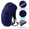 Unique Bargains Waterproof Backpack Rain Cover with Vertical Reflective Strap - 3 of 4