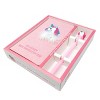 Wrapables Cute Notebook Gel Pen Set, Diary Journal Gift Set, Unicorn - 2 of 4