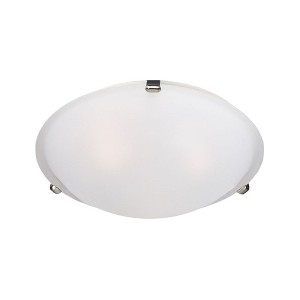 Maxim Lighting Malaga 2 - Light Flush Mount in  Satin Nickel - 1 of 2