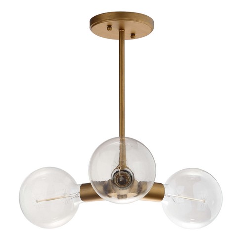 Harkin 3 Light 18 Adjustable Pendant Gold Safavieh Target