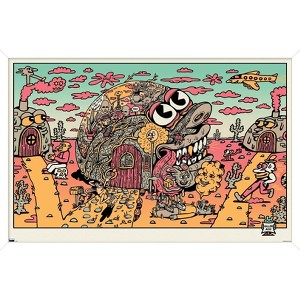 Trends International Killer Acid - Way Out West Framed Wall Poster Prints - 1 of 4