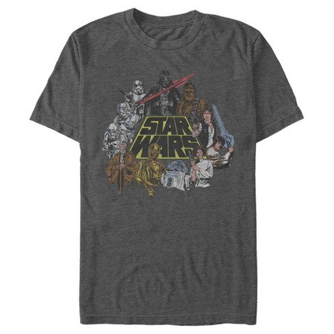 Men's Star Wars Classic Montage T-shirt : Target
