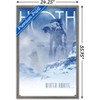 Trends International Star Wars: Hoth - Visit Hoth by Russell Walks 23 Framed Wall Poster Prints - 3 of 4