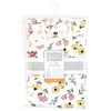 Hudson Baby Infant Girl Convertible Swaddle Sleep Sack, Soft Painted Floral - 2 of 4