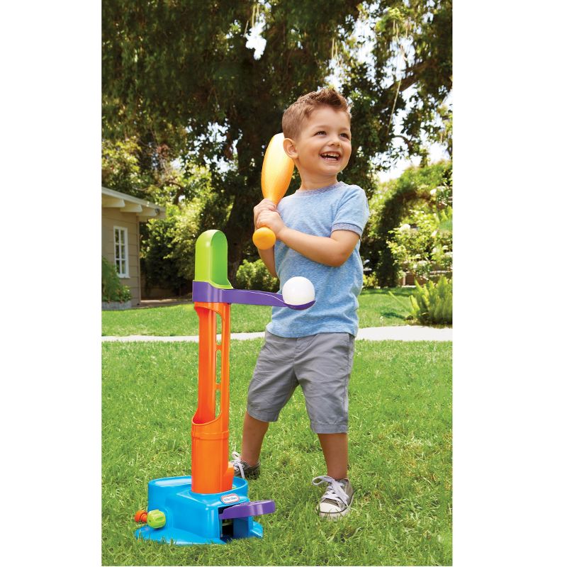 Little Tikes 3-In-1 Triple Splash T-Ball Set with 3 Balls, 4 of 9