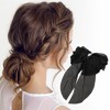 Unique Bargains Fashion Pearl Bow Hair Clips Hairdo Clip 1 Pc - 3 of 4
