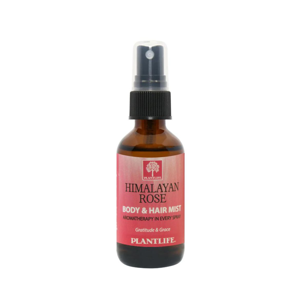 Plantlife Himalayan Rose Mist – Aromatherapy Spray with Pure Rose Essential Oil – Floral, Calming & Uplifting – No Additives or Fillers – 2 oz