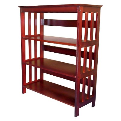 cherry bookcase target