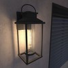 SEVOBAL Outdoor Wall Lights Textured Exterior Waterproof Wall Mount Sconce Fixture for House Porch Garage , Brown , 11"*9.83"*18.5" - 4 of 4