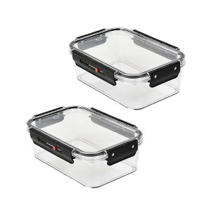SharpChef Airtight Food Storage Container with Easy locking lids, Date Indicator, Leakproof, Kitchen Pantry Organization and Storage, BPA-Free - 1 of 4