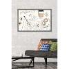 Trends International Pokémon: Pikachu Lifestyle - Map Framed Wall Poster Prints - 2 of 4