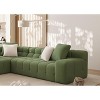 L-Shape Sectional Couch with Chaise,Modern Modular Sofa with Deep Seat, Upholstered Couches for Living Room Bedroom,No Assembly Required - 4 of 4