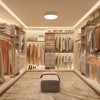 GlasFlength Closet System Sets Modern Closet Cabinet with Drawers and Shelves, for Living Room, Dining Room, Beige, 111"*53"*26" - 4 of 4