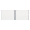 vidaXL Retractable Side Awning Cream 39.4 in.x393.7 in. - 4 of 4