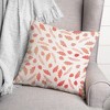Creative Products Watercolor Leaf Pattern 18 x 18 Indoor / Outdoor Pillow - 3 of 3