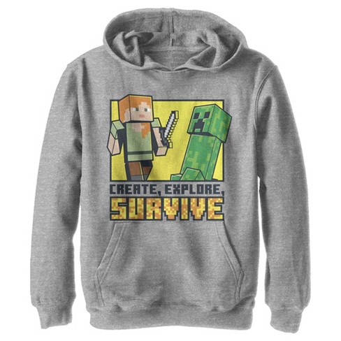 Target best sale minecraft hoodie
