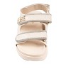 bebe Women's Adjustable Velcro Straps Sport Sandals with Rhinestone Trim and Logo Rivet - 4 of 4