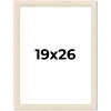 PosterPalooza | 19x26 Wide Barnwood Picture Frame, UV Acrylic, 6 Finishes - Grey, Brown, White, and Black - 2 of 4