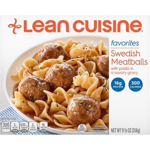 Lean Cuisine Frozen Simple Favorites Swedish Meatballs - 9.125oz - image 1 of 4