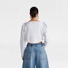 KBB by KAHLANA Women's Long Sleeve 'The Balloon Cropped Top' - 2 of 3
