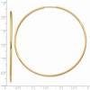 Black Bow Jewelry 1.5mm x 64mm 14k Yellow Gold Polished Round Endless Hoop Earrings - 4 of 4