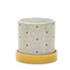 Melrose Stone Bumble Bee Striped Planter (Set of 2) - 4 of 4