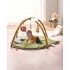 Leaf-Shaped Baby Play Gym Mat with 6 Sensory Toys, Tummy Time Pillow, Soft Washable Activity Mat for Newborn to 18 Months - 2 of 4