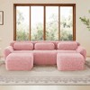 U-Shaped Sectional Sofas with 32D High-Density Sponge, Chaise, and Free Combination - 2 of 4