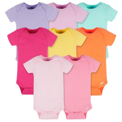 Onesies Brand Baby Boys' Short Sleeve Onesies Bodysuits - Pastel ...